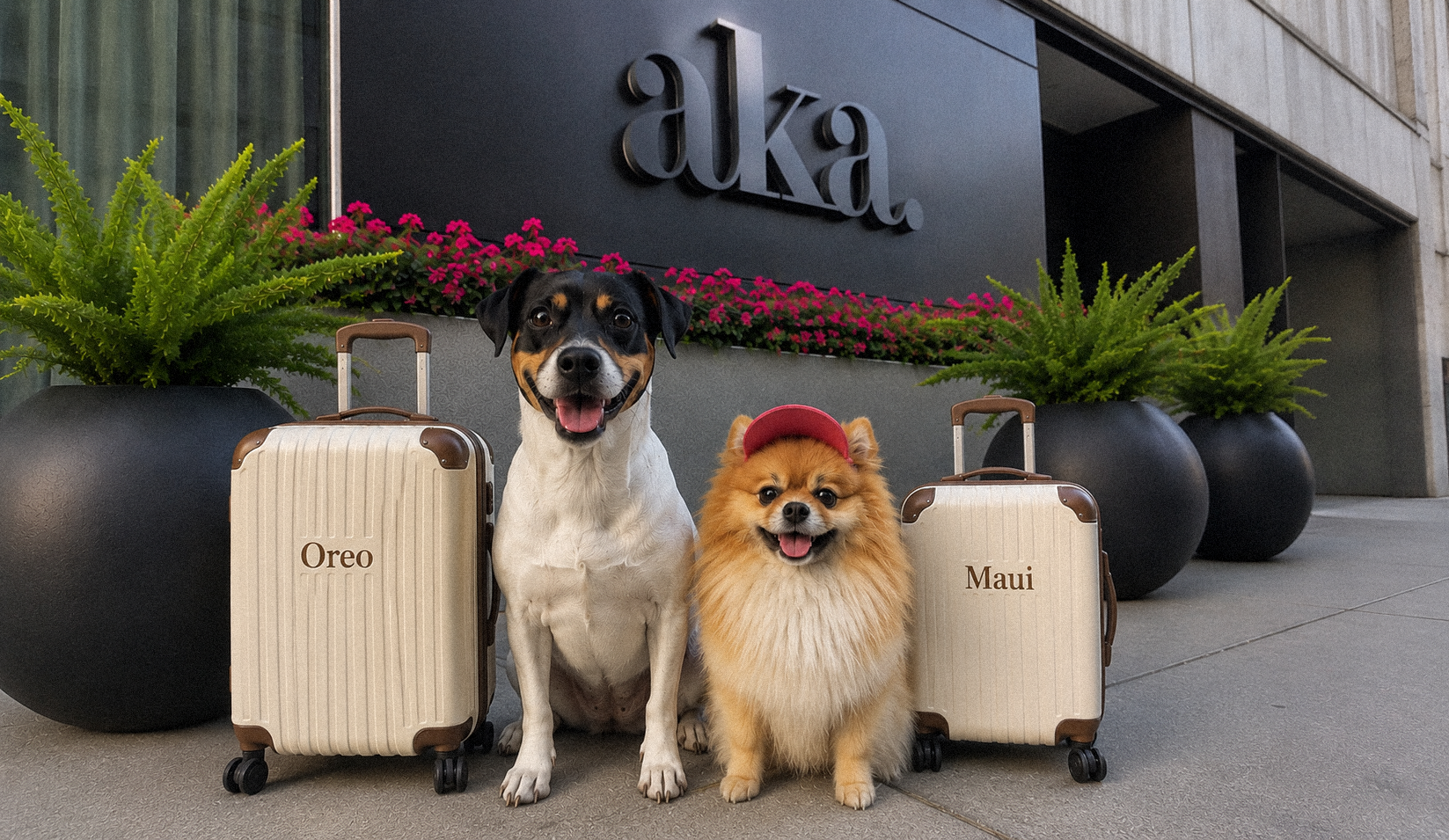 Featured image for “Paws & Pause: Maui and Oreo’s West Hollywood Staycation!”
